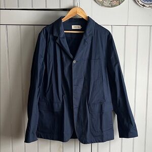 Taylor Stitch Dark Blue Travel Blazer